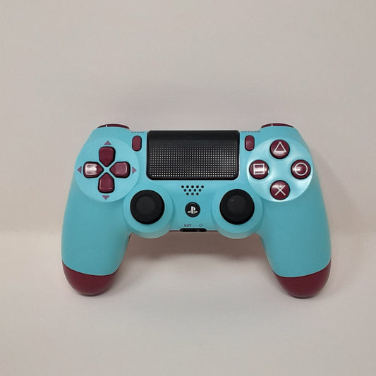 TMR搭載　整備済みDUALSHOCK4(PS4コントローラー)　レアカラー　BerryBlue