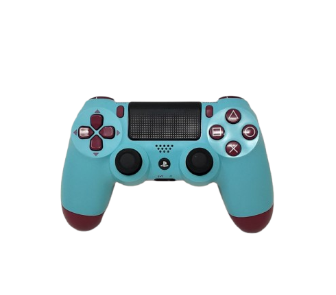 TMR搭載DUALSHOCK4　(PS4コントローラー)　再生利用整備済み品　レアカラー　BerryBlue