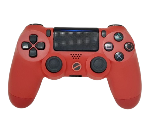 TMR搭載　整備済みDUALSHOCK4　(PS4コントローラー)　MagmaRed